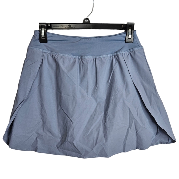 Hibelle Pants - Hibelle Gray Blue Athletic Tennis Skirt Shorts Skort NWT Ladies Size Small